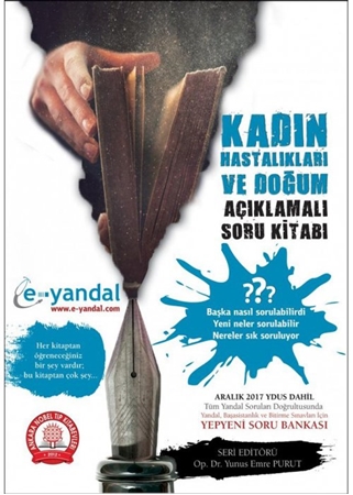 Resim Kadın Hastalıkları ve Doğum Yandal Açıklamalı Soru Kitabı