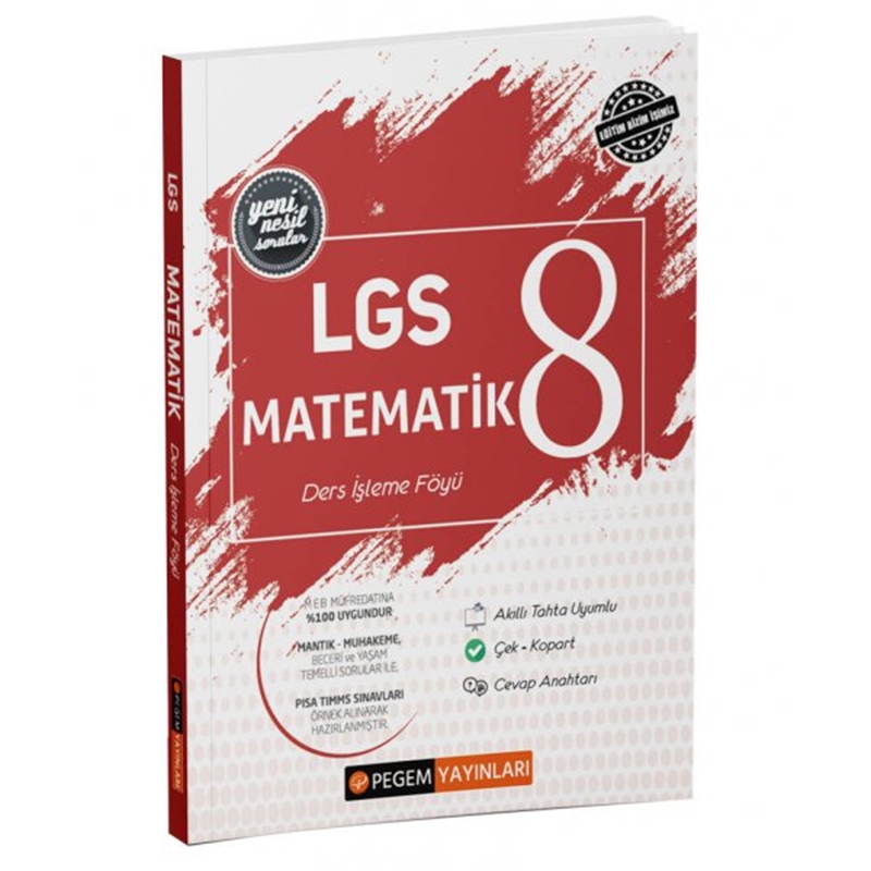 resm 8. Sınıf LGS Matematik Ders İşleme Föyü