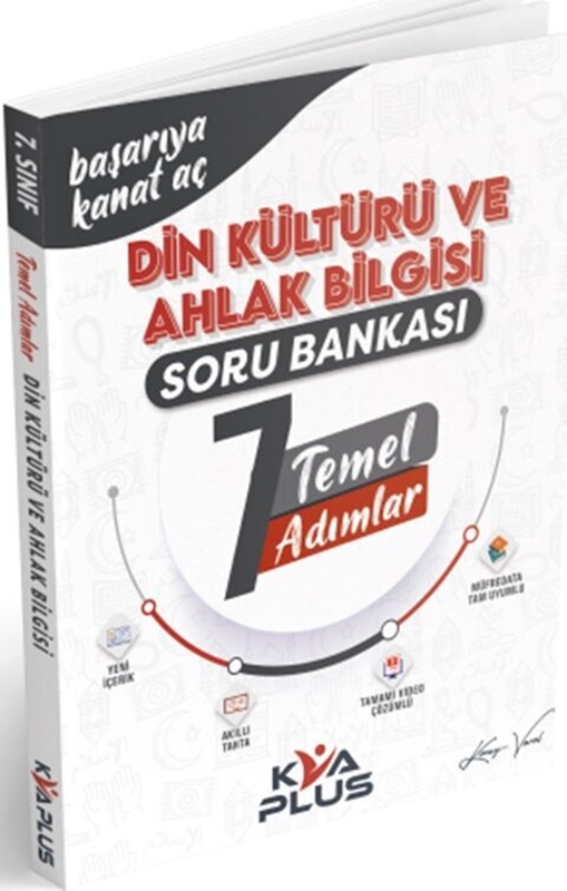 resm KVA Yayınları 7. Sınıf Din Kültürü ve Ahlak Bilgisi Temel Adımlar Soru Bankası