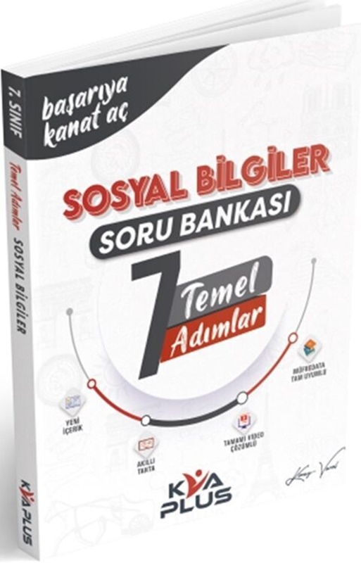 resm KVA Yayınları 7. Sınıf Sosyal Bilgiler Temel Adımlar Soru Bankası