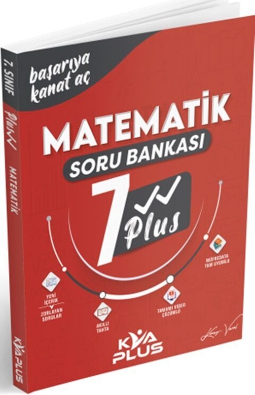 resm KVA Yayınları 7. Sınıf Matematik Plus Serisi Soru Bankası