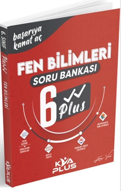 resm KVA Yayınları 6. Sınıf Fen Bilimleri Plus Serisi Soru Bankası