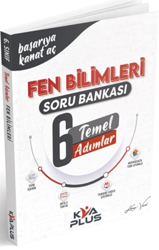 resm KVA Yayınları 6. Sınıf Fen Bilimleri Temel Adımlar Soru Bankası