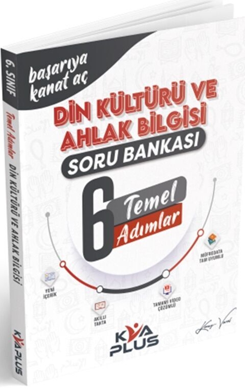 resm KVA Yayınları 6. Sınıf Din Kültürü ve Ahlak Bilgisi Temel Adımlar Soru Bankası