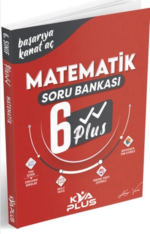 resm KVA Yayınları 6. Sınıf Matematik Plus Serisi Soru Bankası