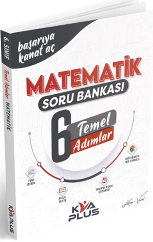 resm KVA Yayınları 6. Sınıf Matematik Temel Adımlar Soru Bankası