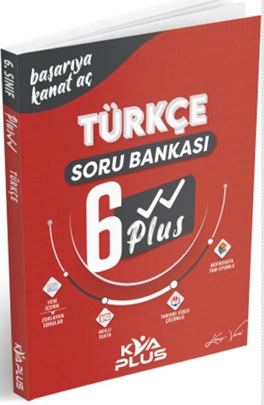 resm KVA Yayınları 6. Sınıf Türkçe Plus Serisi Soru Bankası