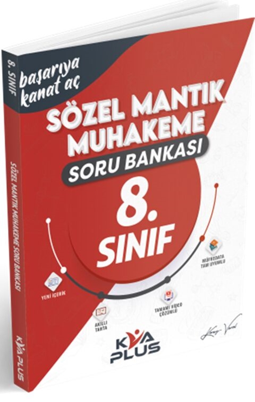 resm KVA Yayınları 8. Sınıf LGS Sözel Mantık Muhakeme Soru Bankası