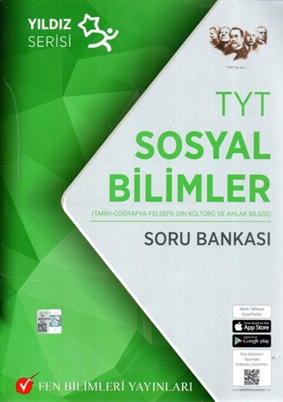 resm Fen Bilimleri Yayınları TYT Sosyal Bilimler Yıldız Soru Bankası