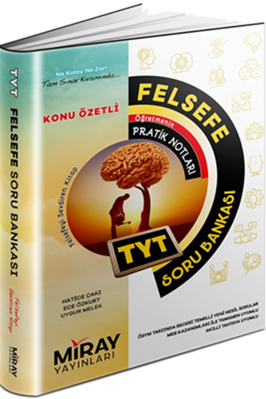 resm Miray Yayınları TYT Felsefe Konu Özetli Soru Bankası
