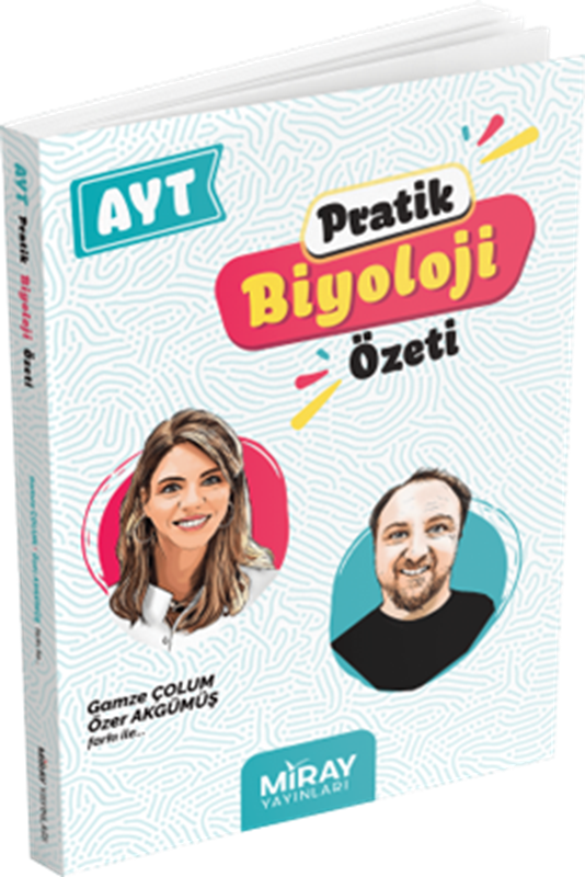resm Miray Yayınları AYT Pratik Biyoloji Özeti Cep Kitabı