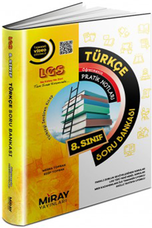 resm Miray Yayınları 8. Sınıf Türkçe Soru Bankası