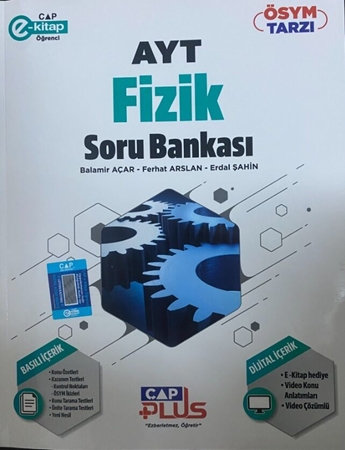 Resim Çap Yayınları AYT Fizik Plus Soru Bankası