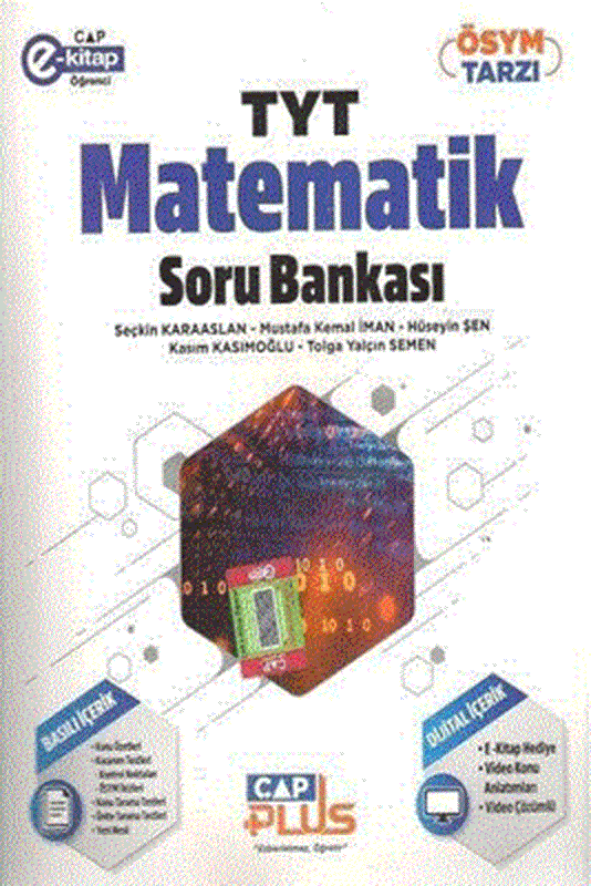 resm Çap Yayınları 2023 TYT Matematik Soru Bankası