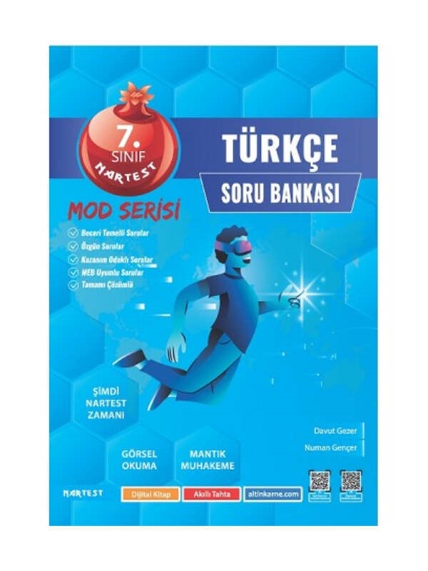 resm Nartest Yayınları 7. Sınıf Mod Türkçe Soru Bankası
