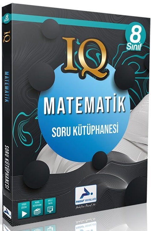 resm Paraf Yayınları 8. Sınıf LGS Matematik IQ Soru Kütüphanesi