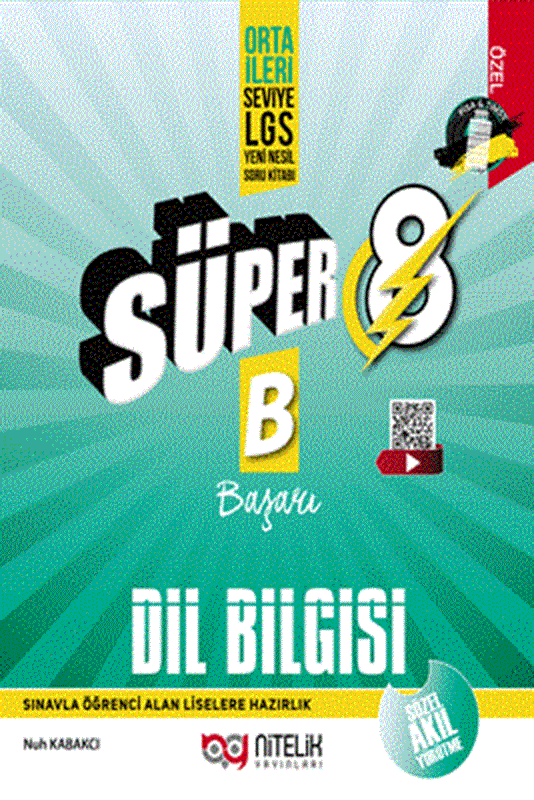resm Süper 8. Sınıf Yeni Nesil Dil Bilgisi Soru Kitabı