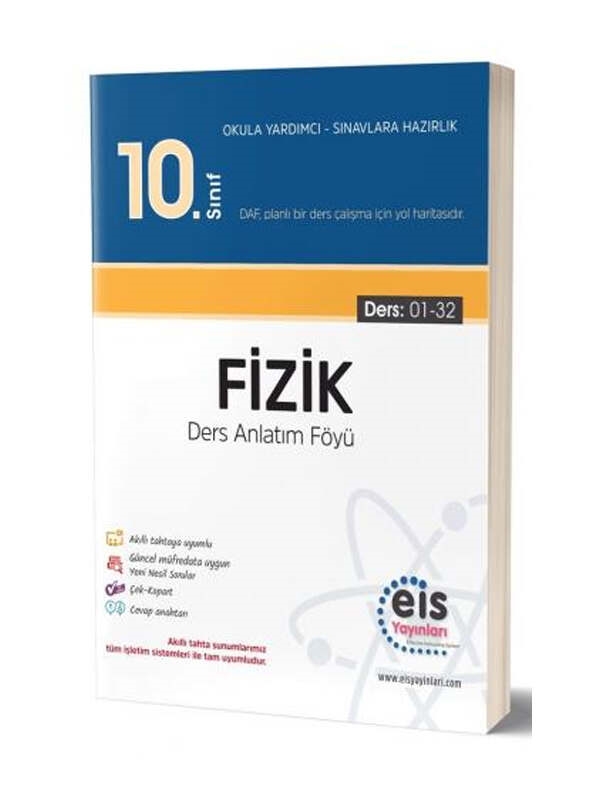 resm Eis Yayınları 10. Sınıf Fizik Ders Anlatım Föyü