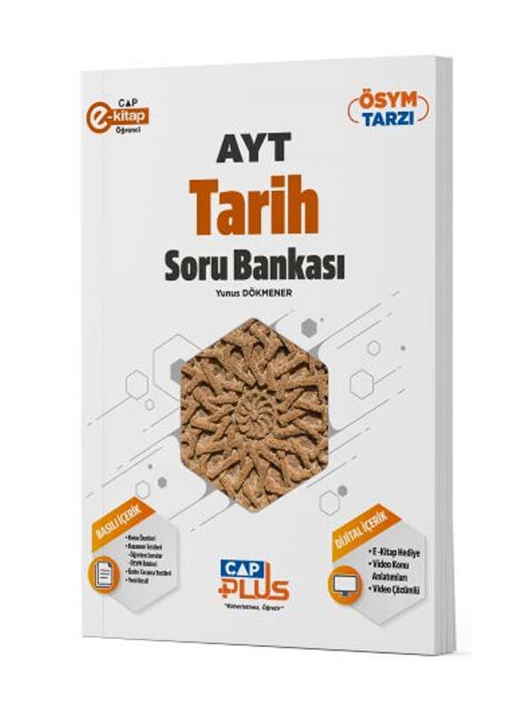 resm Çap Yayınları AYT Tarih Plus Soru Bankası