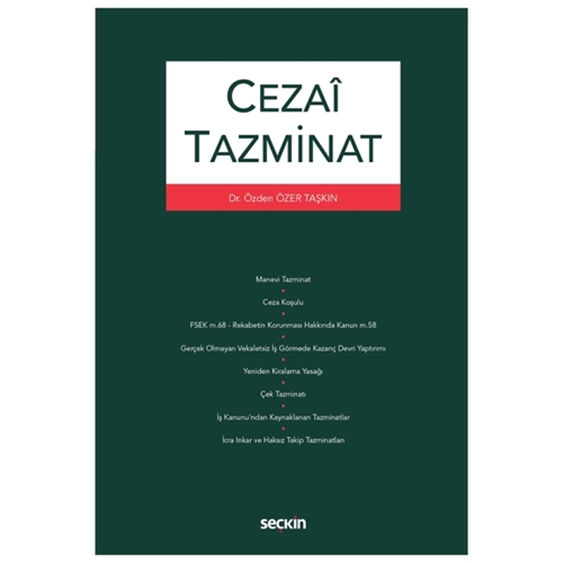 resm Cezaî Tazminat - Özden Özer Taşkın