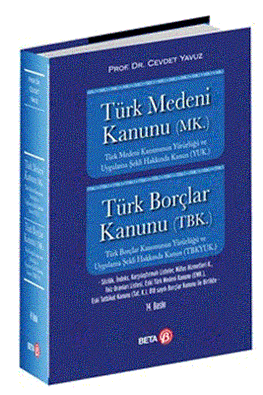resm Türk Medeni Kanunu (MK.)-Türk Borçlar Kanunu (TBK)