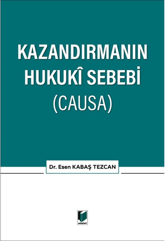 resm Kazandırmanın Hukuki Sebebi (CAUSA)