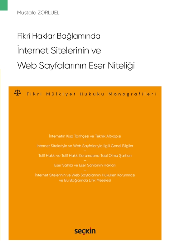 resm İnternet Sitelerinin ve Web Sayfalarının Eser Niteliği