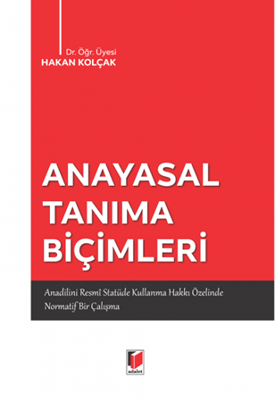 Resim Anayasal Tanıma Biçimleri