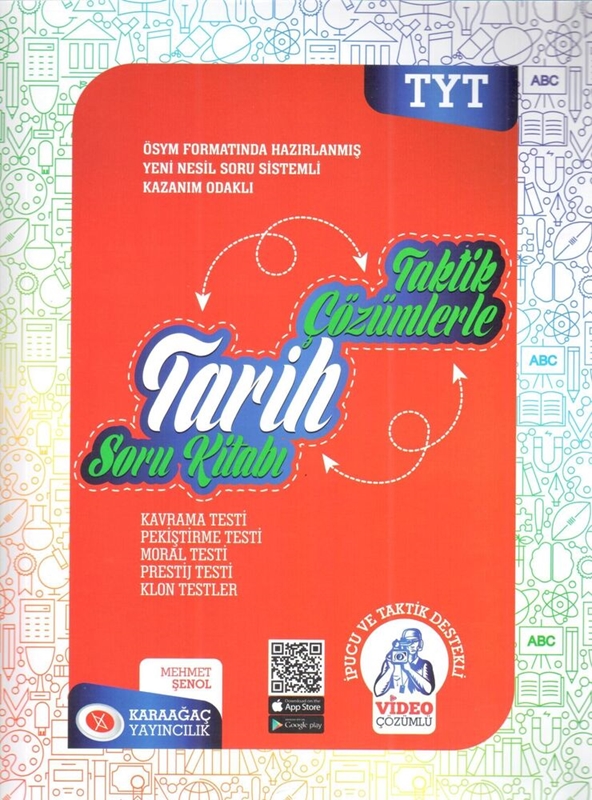resm Karaağaç Yayınları TYT Tarih Taktik Çözümlerle Soru Kitabı