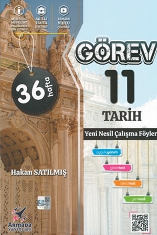 resm Armada Yayınları 11. Sınıf Görev Tarih Yeni Nesil Çalışma Föyleri