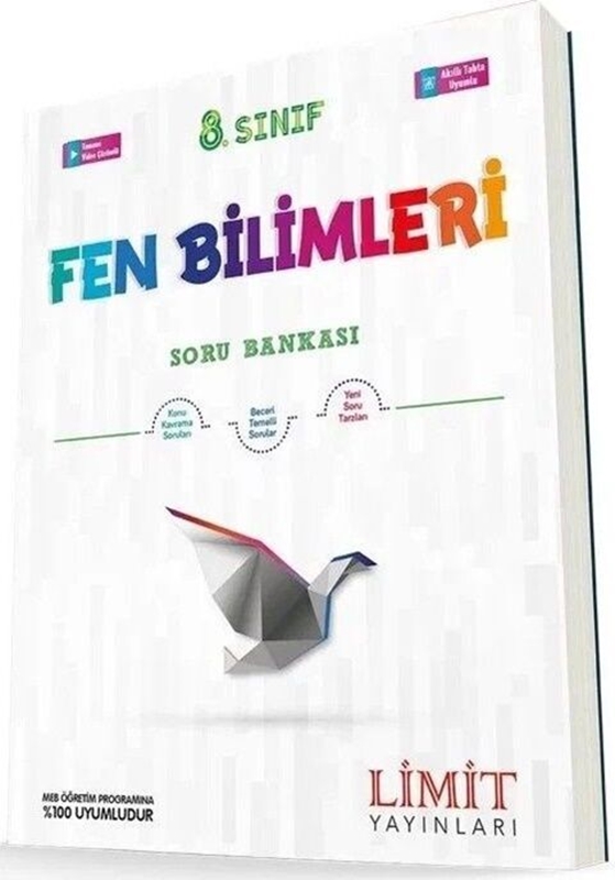 resm Limit Yayınları 8. Sınıf LGS Fen Bilimleri Soru Bankası