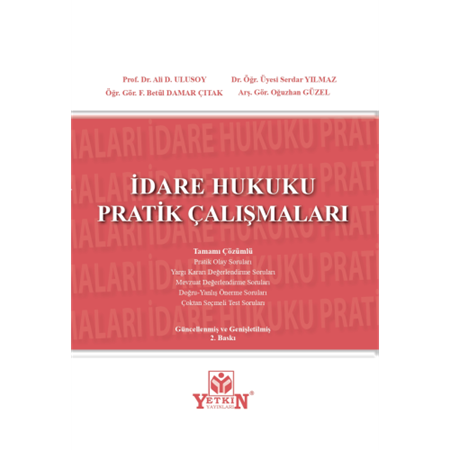 Resim İdare Hukuku Pratik Çalışmaları