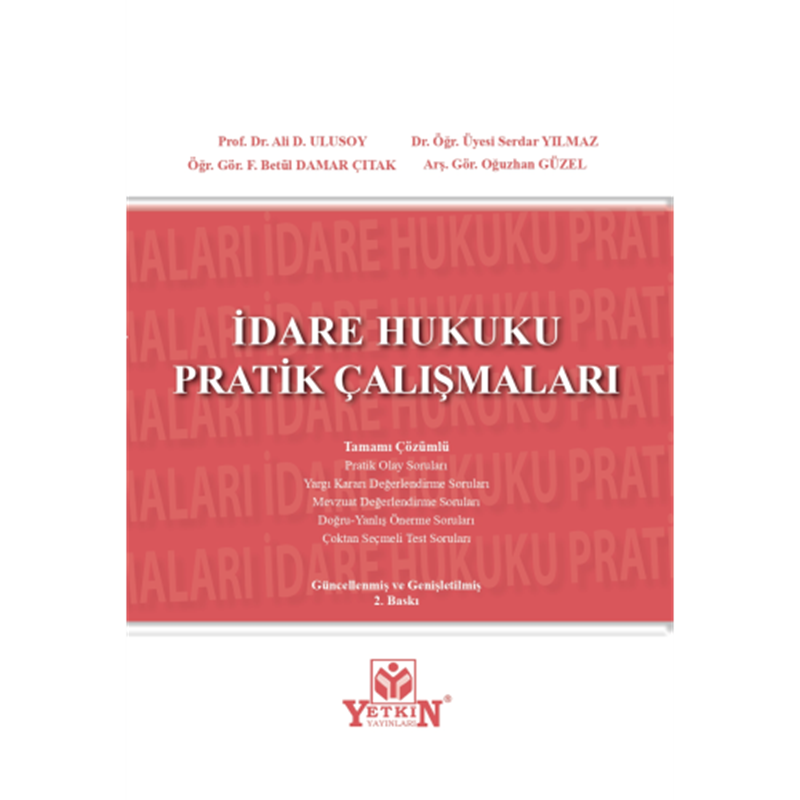 resm İdare Hukuku Pratik Çalışmaları