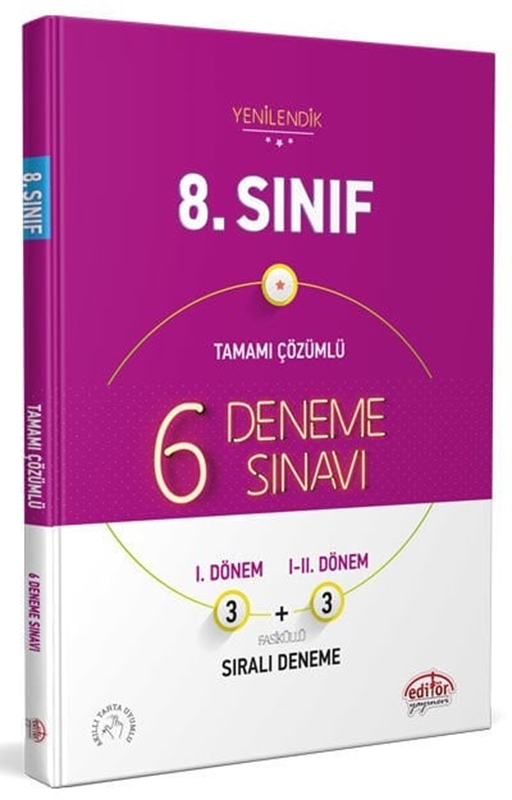 resm 8.Sınıf 6 Deneme Tamamı Çözümlü