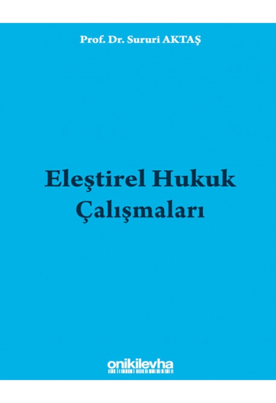 resm Eleştirel Hukuk Çalışmaları