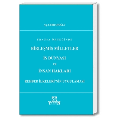 Resim Birleşmiş Milletler İş Dünyası ve İnsan Hakları - Alp Cerrahoğlu