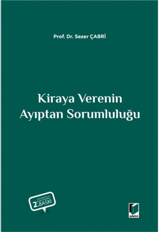 resm Kiraya Verenin Ayıptan Sorumluluğu