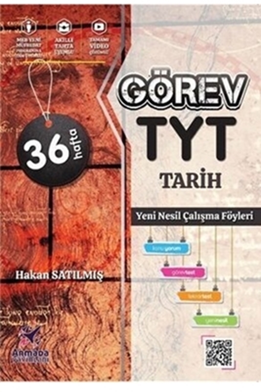 resm Armada Yayınları TYT Tarih Görev Yeni Nesil Çalışma Föyleri