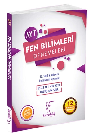 Resim Karekök Yayınları 2023 AYT Fen Bilimleri Deneme