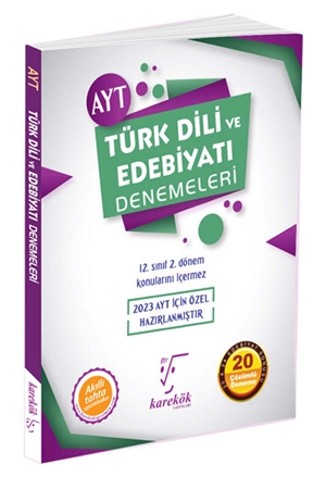 Resim Karekök Yayınları 2023 AYT Edebiyat Denemeleri