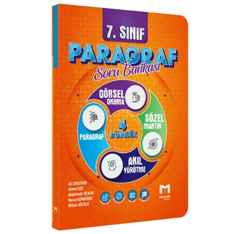 resm 7. Sınıf Paragraf Soru Bankası Mozaik Yayınları