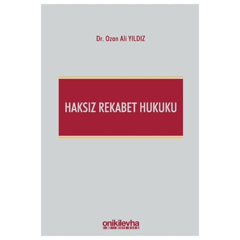 resm Haksız Rekabet Hukuku - Ozan Ali Yıldız
