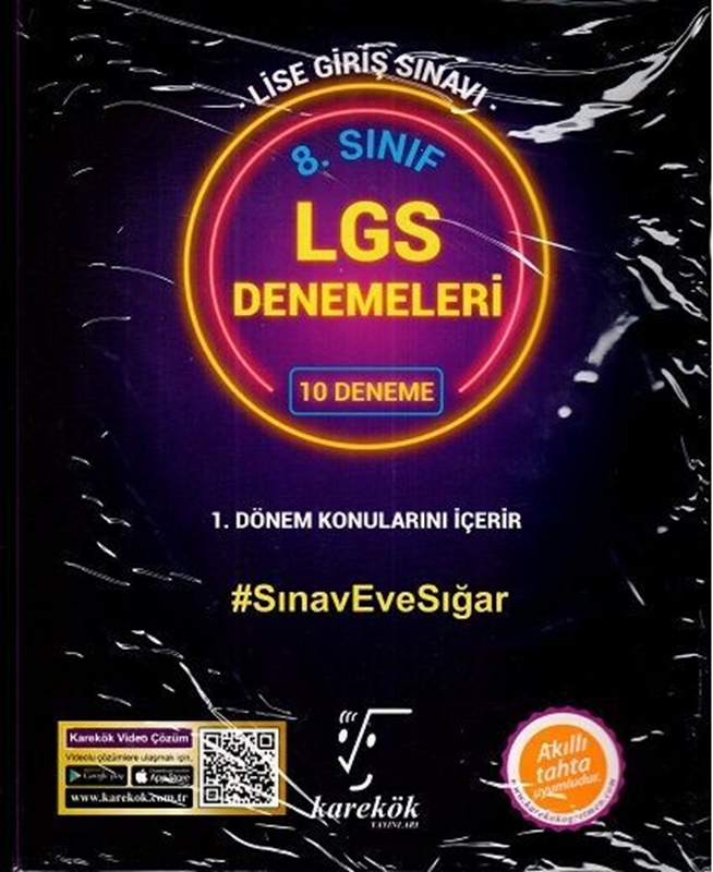 resm Karekök 8. Sınıf LGS 10 Lu Denemeleri
