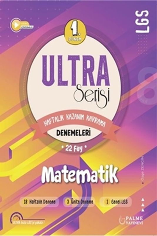 resm ULTRA Serisi LGS 1. Dönem Matematik Denemeleri (Haftalık Kazanım Kavrama) 23 Föy