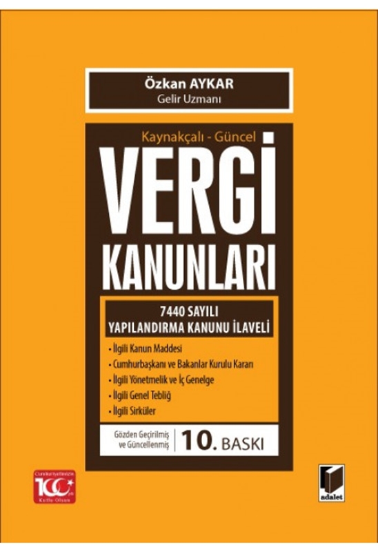 resm Kaynakçalı - Güncel Vergi Kanunları