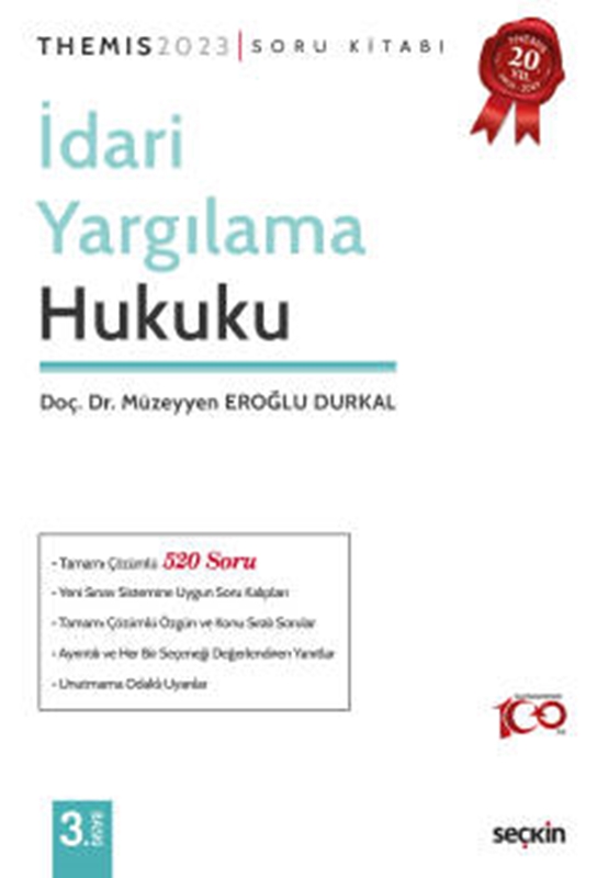 resm THEMIS – İdari Yargılama Hukuku Soru Kitabı