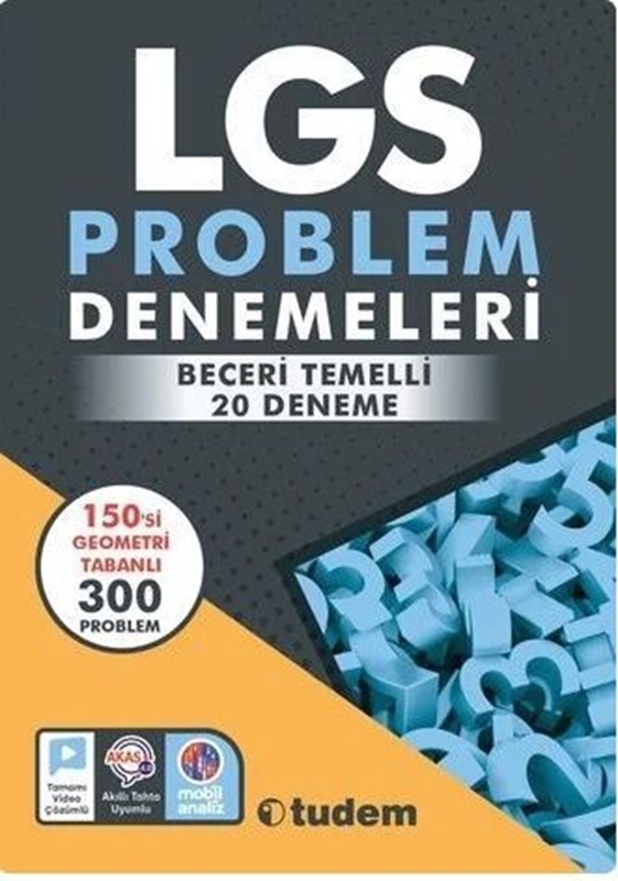 resm Tudem Yayınları LGS Problemler Beceri Temelli 20 Deneme