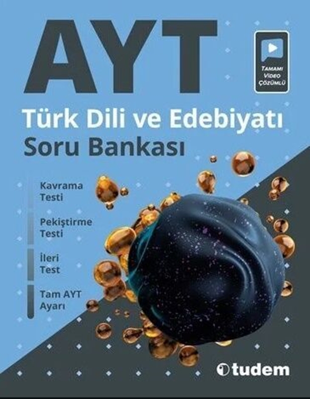 resm Tudem Yayınları AYT Türk Dili ve Edebiyatı Soru Bankası