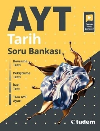 Resim Tudem Yayınları AYT Tarih Soru Bankası