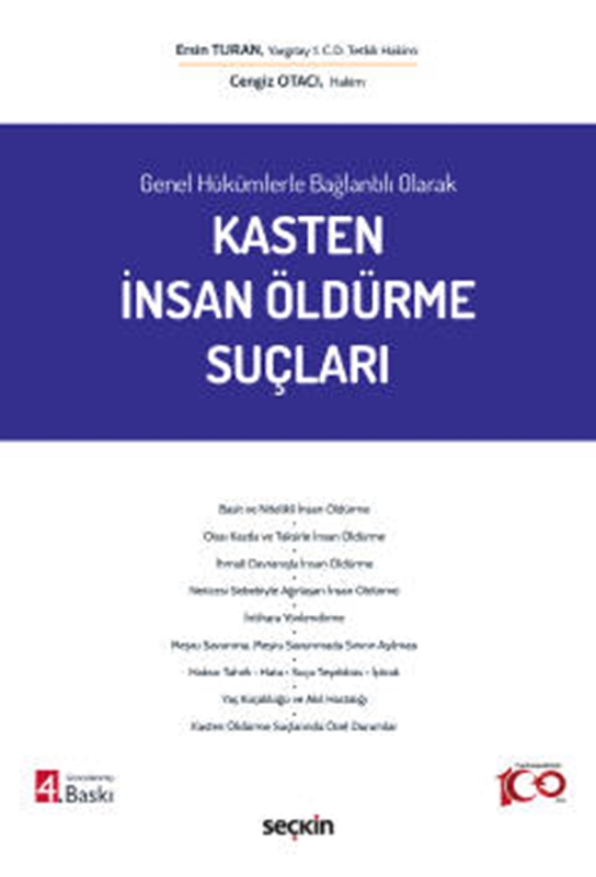resm Kasten İnsan Öldürme Suçları

